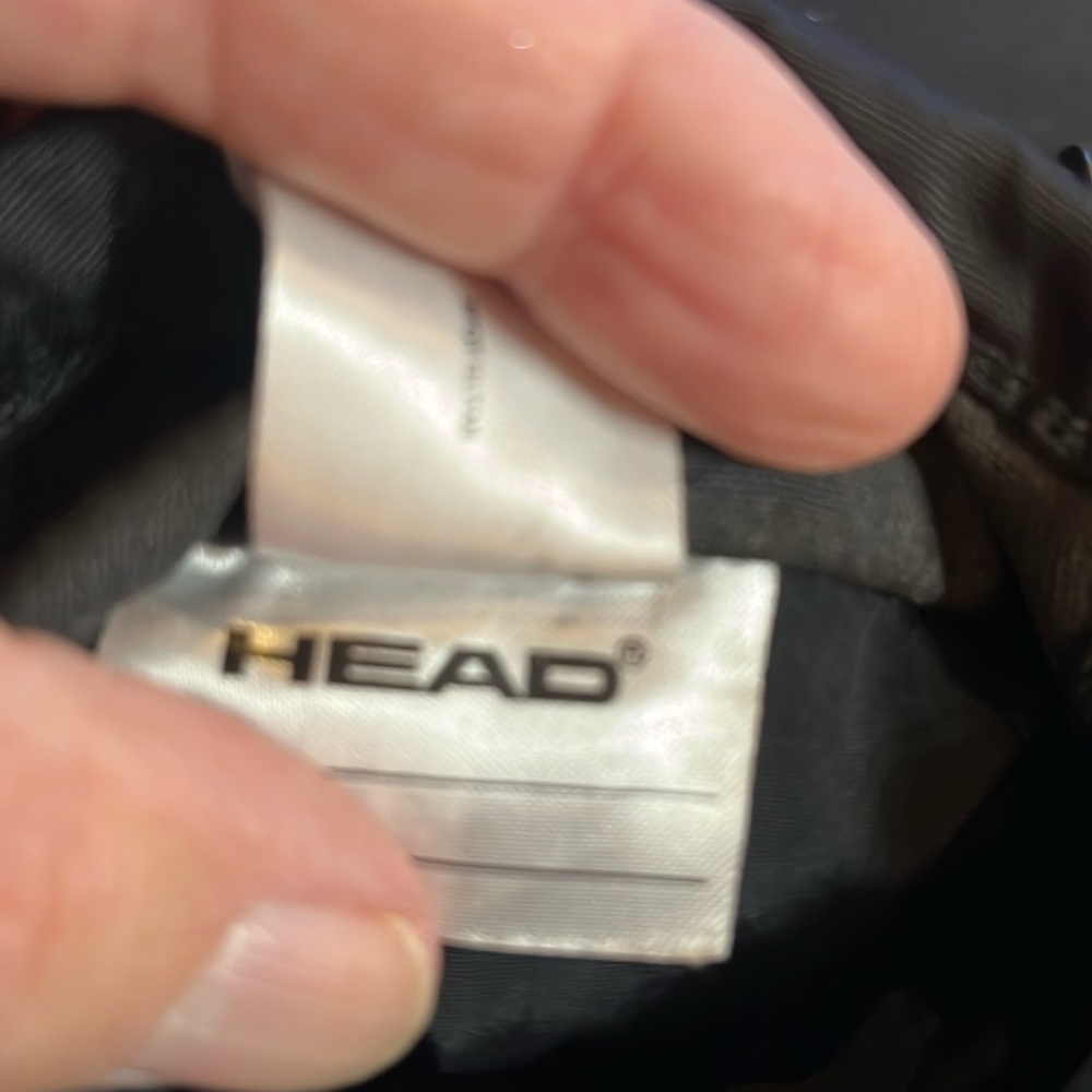 Head brand gloves black Large with velcro closure compartment. 2293 - Picture 6 of 7